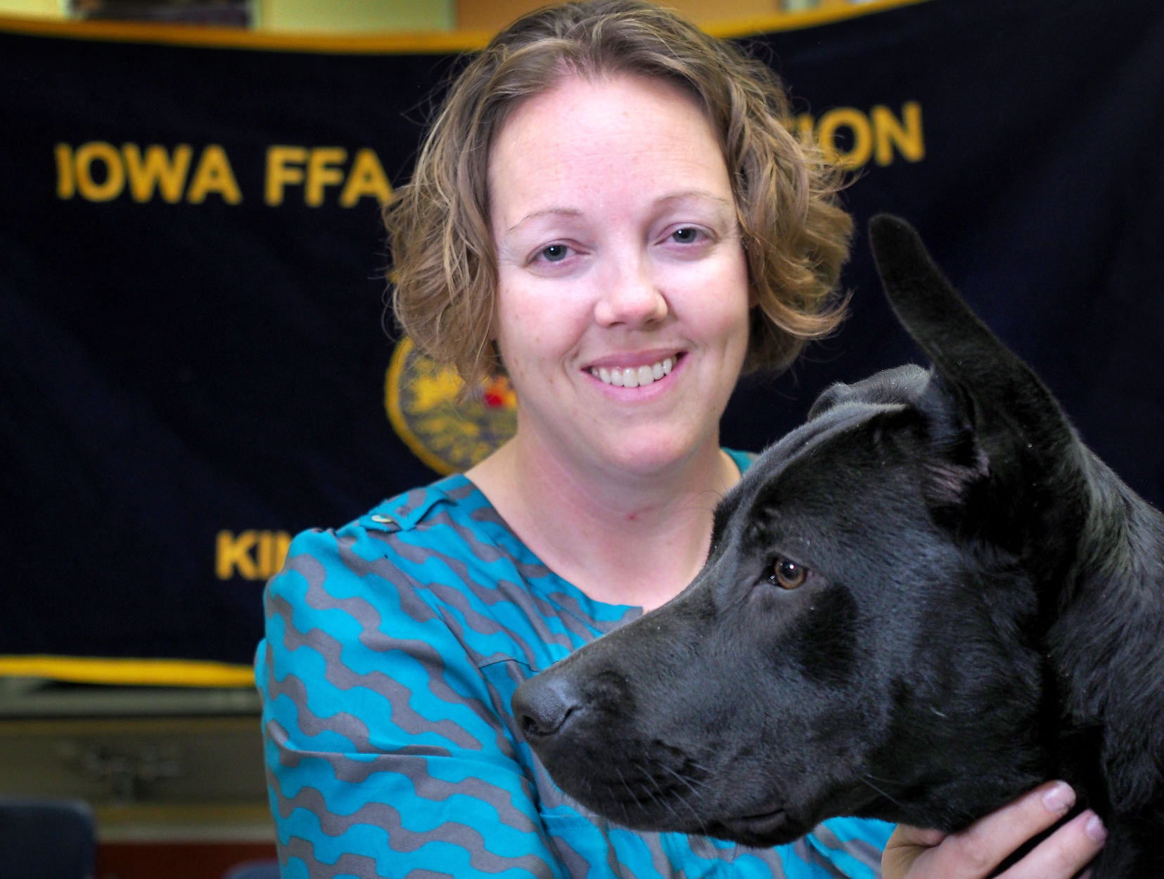 Female veteran Molli Griffin